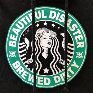 Bautiful Disaster Brewed Dirty Sweatshirt